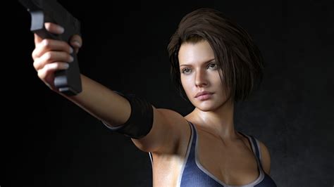 2560x1440 Jill Valentine Cgi Art 4k 1440p Resolution Hd 4k Wallpapers