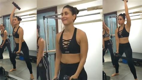 Kareena Kapoors Tough Workout Video Youtube