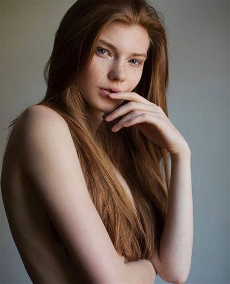 Dasha Milko Beautiful Redhead Model Beauty