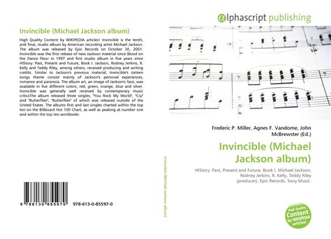 Invincible Michael Jackson Album 978 613 0 85597 0 6130855974