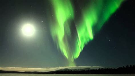 One Night In Finnish Lapland With Northern Lights Youtube