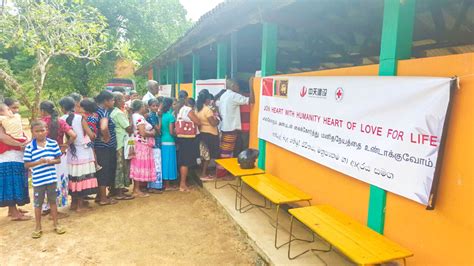 Sri Lanka Red Cross Health Camps Continue In Rural Sri Lanka Where