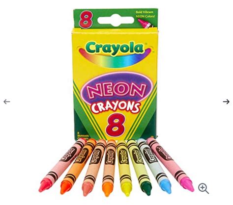 Crayola Neon Crayons In 8 Hobbies And Toys Stationery And Craft