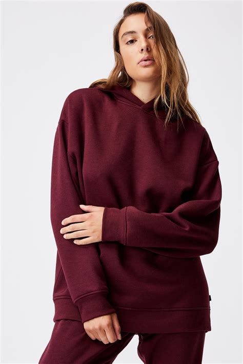 Lifestyle Oversized Hoodie Mulberry Cotton On Hoodies Sweats