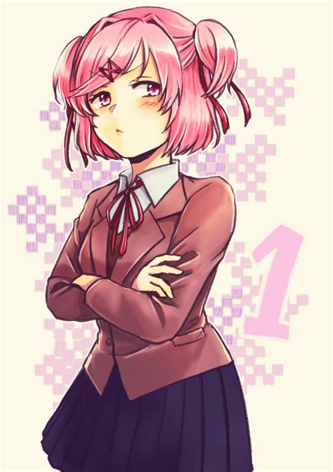 Natsuki Doki Doki Literature Club Image By Cpn Mmk7 3518155