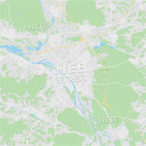Look for places and addresses in bamberg with our street and route map. Bamberg, Germany printable street map | HEBSTREITS ...