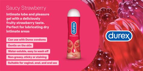 Buy Durex Play Lubricant Gel Online Saucy Strawberry 50ml Durex India