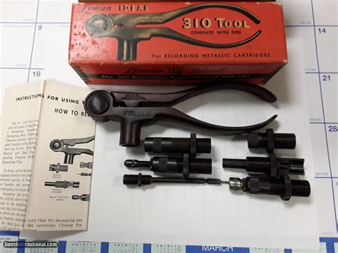 Lyman Ideal 310 Tool Complete With Dies 250 Savage