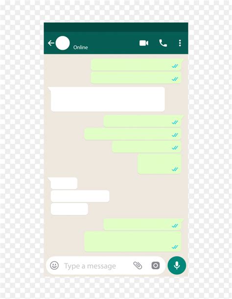Whatsapp Screen Template Png Similar Png