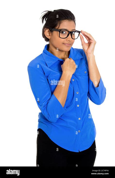 Shy Embarrassed Young Woman Hi Res Stock Photography And Images Alamy
