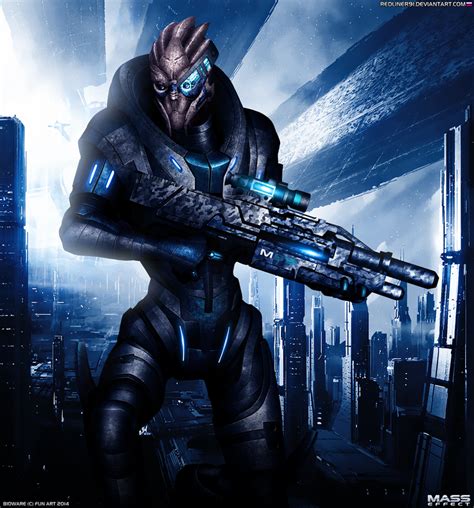 Mass Effect Garrus Vakarian C Sec 2014 By Redliner91 On Deviantart