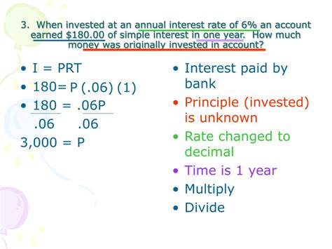 Ppt Simple Interest Powerpoint Presentation Free Download Id6794805