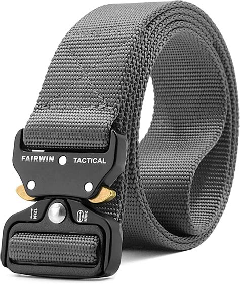 Tactical Belt Work Belts For Men Military Webbing Riggers Web Belt