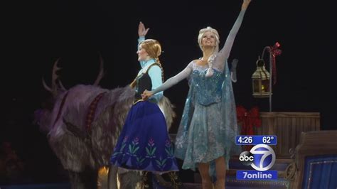 Disney On Ice Frozen Opens At Barclays Center Abc7 New York