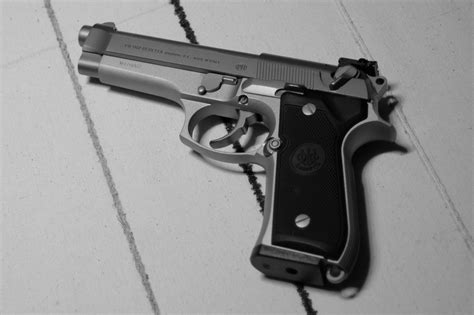 Man Made Beretta Pistol Hd Wallpaper