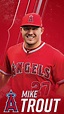 Mike Trout Wallpapers Discover more Angels, Baseball, Los Angeles ...
