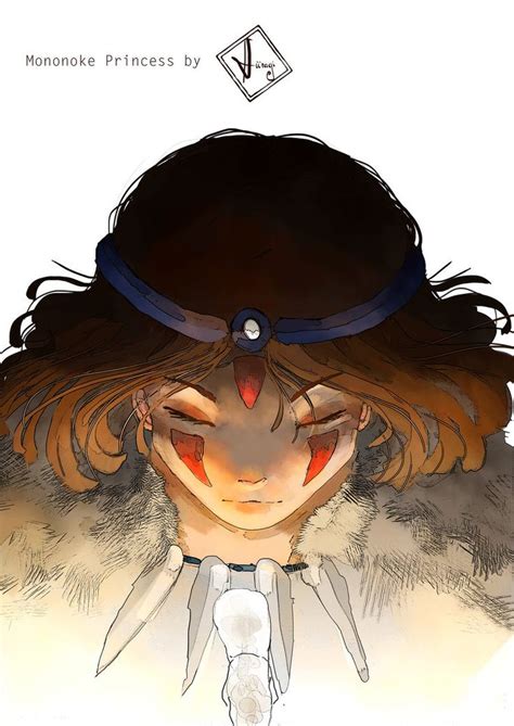 Mononoke Princess By S On Deviantart Ghibli