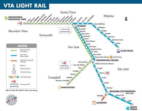 San Jose Metro Map