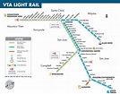San Jose Metro Map - ToursMaps.com