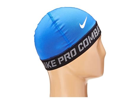 Nike Pro Combat Banded Skull Cap 20 In Blue Lyst