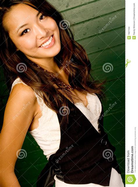 Sexy Aziatische Brunette Stock Foto Image Of Meisje Manier