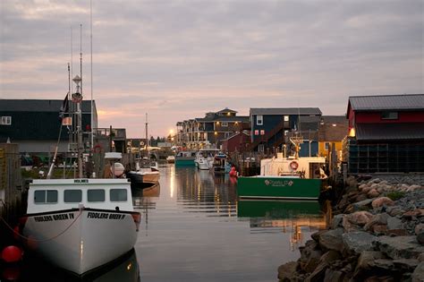 Pictures Of Fishermans Cove And The New Ns Flag On The Halifax