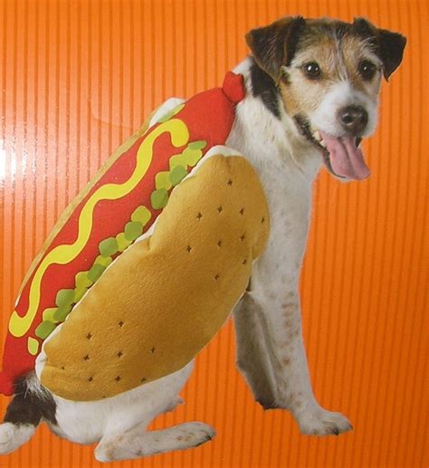 Nwt Dog Pet Halloween Costume Hot Dog Velcro Size Xsmall