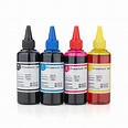 Universal Dye Refill Ink Combo for Brother Printer Cartridges BK/C/M/Y ...