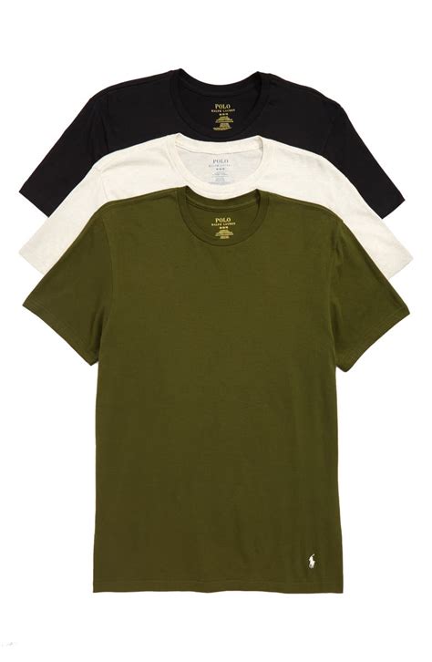 Polo Ralph Lauren 3 Pack Classic Fit T Shirts Nordstrom