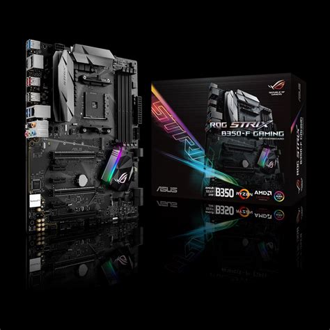 Rog Strix B350 F Gaming Motherboards Asus Australia