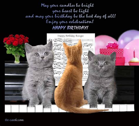 Cats Birthday Boogie Free Funny Birthday Wishes Ecards Greeting Cards 123 Greetings