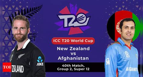 T20 World Cup 2021 Highlights Nz Vs Afg New Zealand Defeat