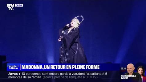 Madonna Fait Son Retour Sur Scène En Pleine Forme Trois Mois Après Son Hospitalisation