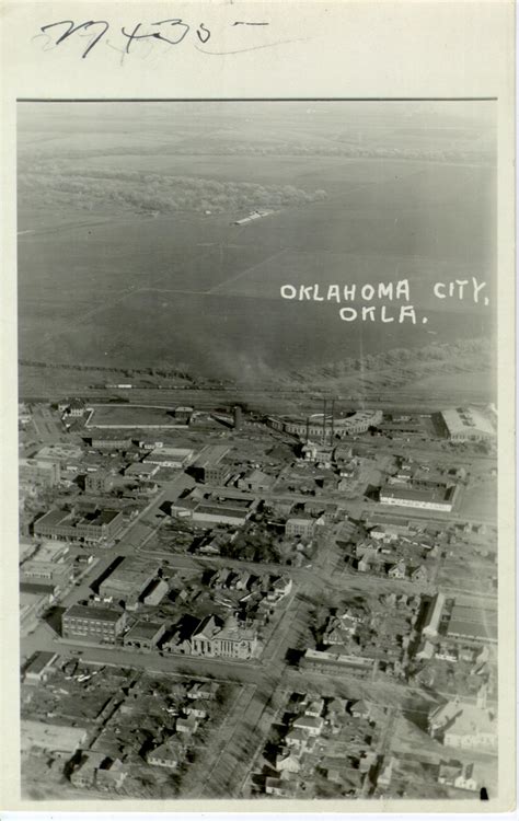 Aerial View Of Chickasha Oklahoma The Gateway To Oklahoma History