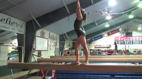 Usag Level 2 Gymnastics Beam Routine Youtube