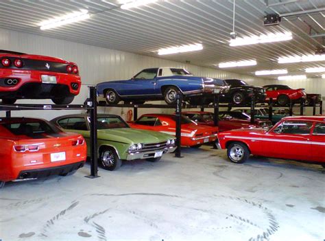 Space with the least resistance is underground and a variable range of storage lifts are manufactured to accommodate any number of vehicles. Storage Lifts for Multi-Car Collection - Modern - Garage ...