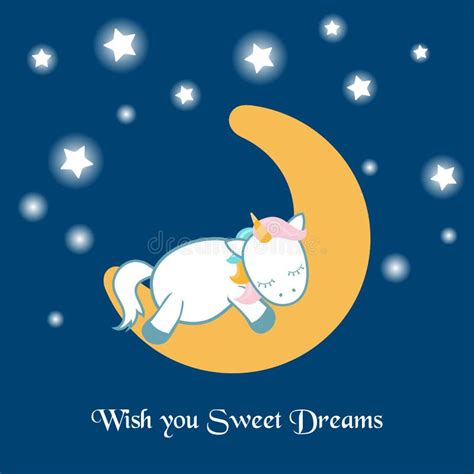 Cute Sleeping Moon Stock Vector Illustration Of Cartoon 14086285