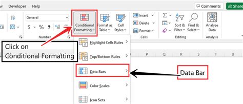 How To Add Data Bars In Excel