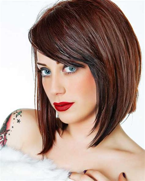 Trendy shoulder length layered hairstyles. 15 Thick Medium Length Hairstyles | Hairstyles & Haircuts ...