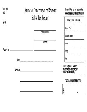Some sales and use tax forms now contain a 1d barcode. 2003 Form AL ADoR 2100 Fill Online, Printable, Fillable ...