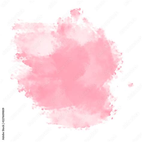 Pink Watercolor Splash Vector De Stock Adobe Stock