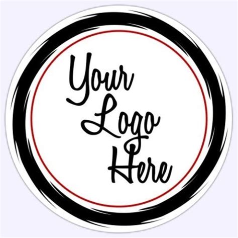 Custom Logo Labels Custom Business Stickers Logo Stickers