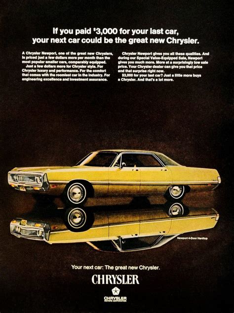 Classic Chrysler Newport Cars From The 60s And 70s Click Americana