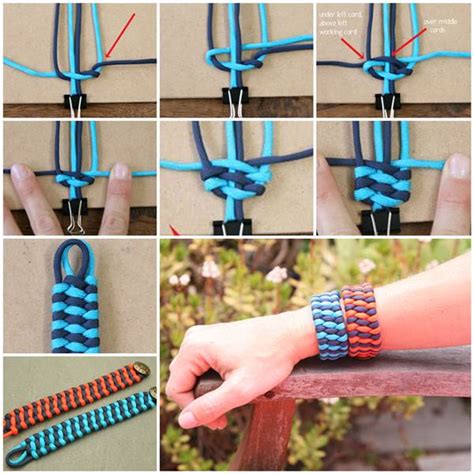Creative Ideas - DIY Paracord Bracelet with Side Release Buckle