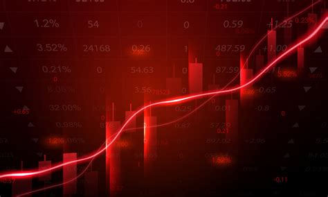 Business Vector Illustration Design Stock Market Charts Or Forex