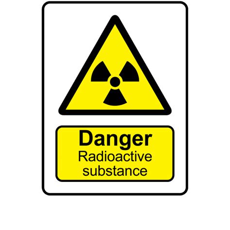 Buy Danger Radioactive Substance Labels Danger And Warning Stickers