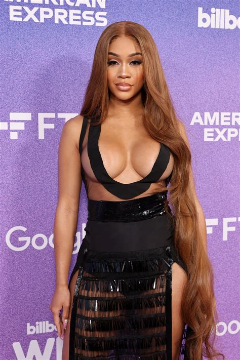 Saweetie S Auburn Hair Goes All The Way Down To Her Knees See Photos Allure