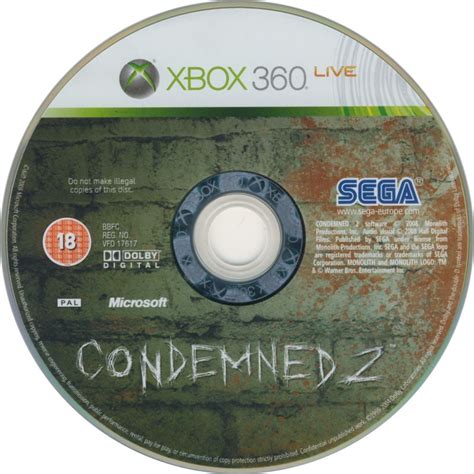 Condemned 2 Bloodshot 2008 Xbox 360 Box Cover Art Mobygames