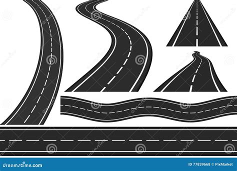 Roads Vector Illustration 31981836