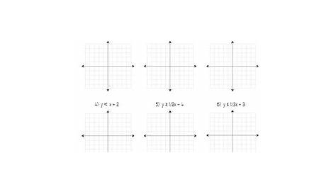Graphing Linear Inequalities Worksheet - Promotiontablecovers